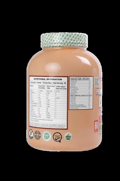 Premium Isolate Whey Protein Nutrition Facts